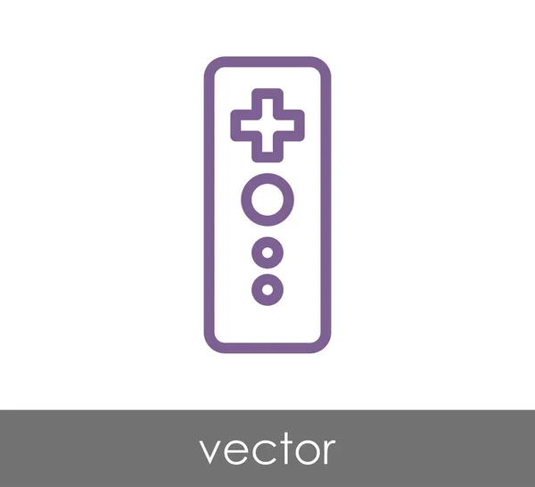 Joystick icono web — Vector de stock