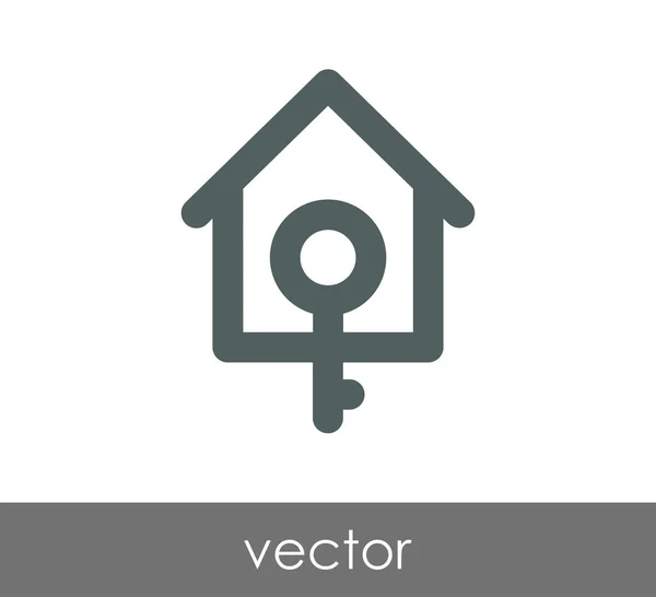 Ícone de construção home — Vetor de Stock