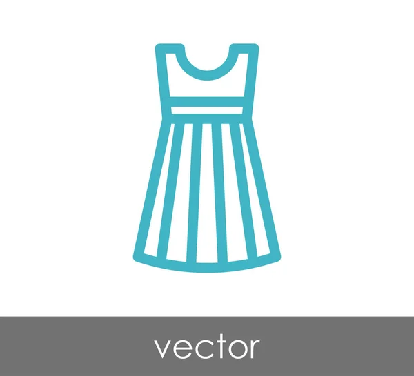 Vestido icono web — Archivo Imágenes Vectoriales
