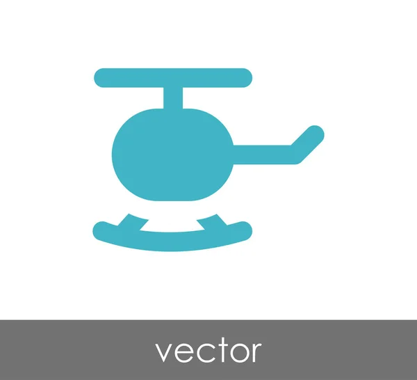 Ilustración del icono del helicóptero — Vector de stock