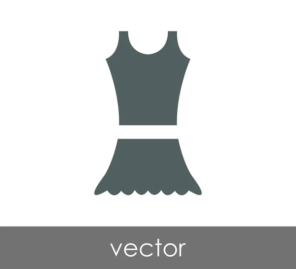 Vestido icono web — Archivo Imágenes Vectoriales