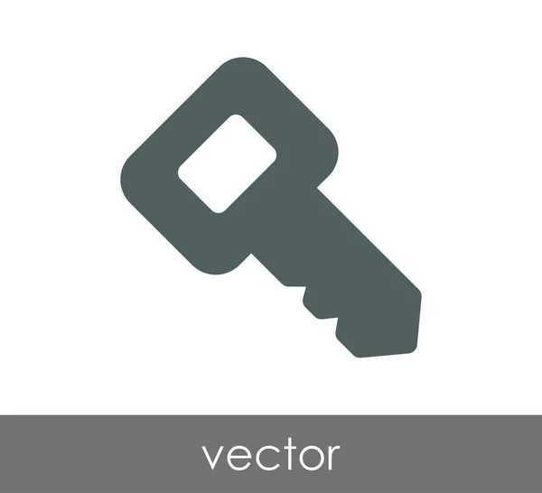 Diseño del icono clave — Vector de stock