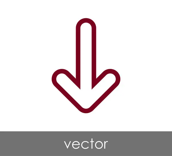 Значок со стрелкой — стоковый вектор