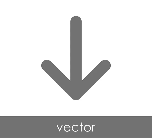 Lataa nuolikuvake — vektorikuva