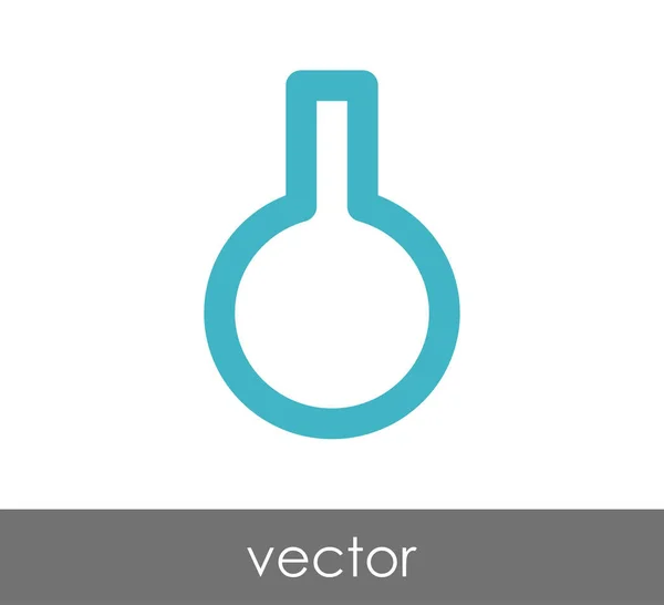 Flacon Icône plate — Image vectorielle