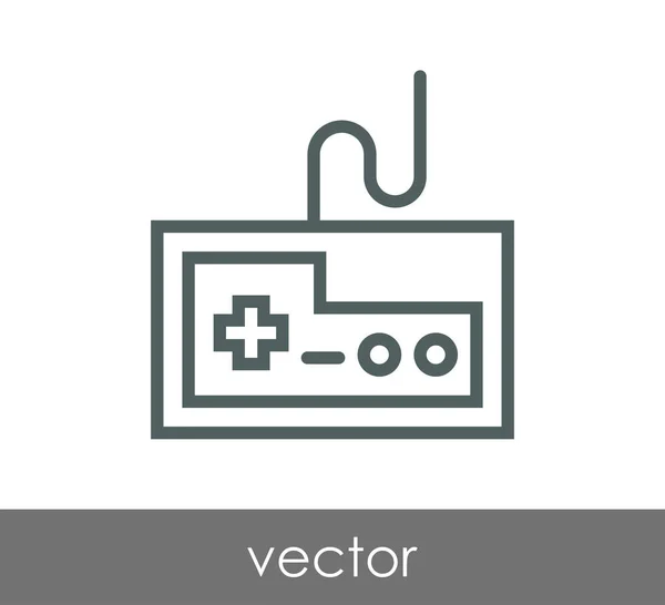 Web-Ikone per Joystick — Stockvektor