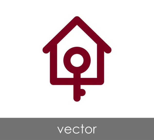 Lakásépítés ikon — Stock Vector