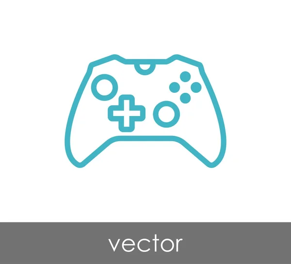 Joystick ícone web —  Vetores de Stock