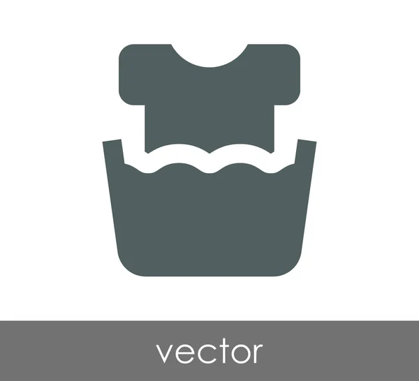 Icono de lavado a mano — Vector de stock