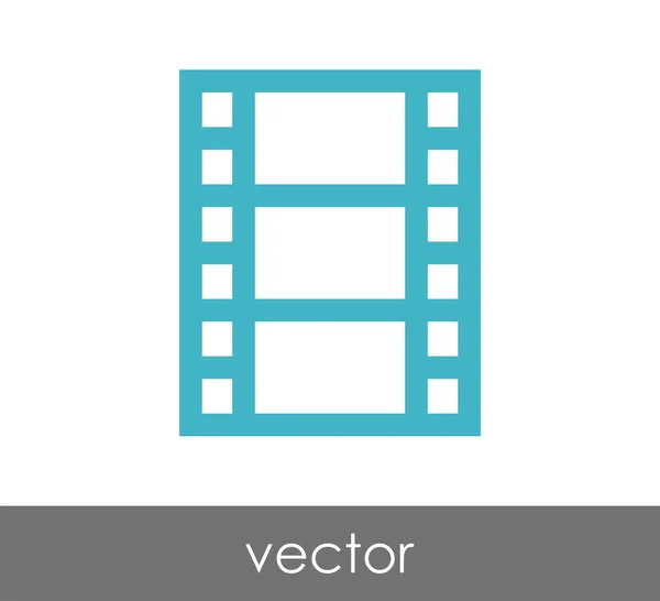 Diseño del icono de la película — Vector de stock