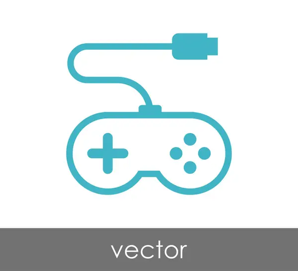 Joystick icono web — Vector de stock