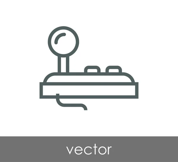 Icône web Joystick — Image vectorielle
