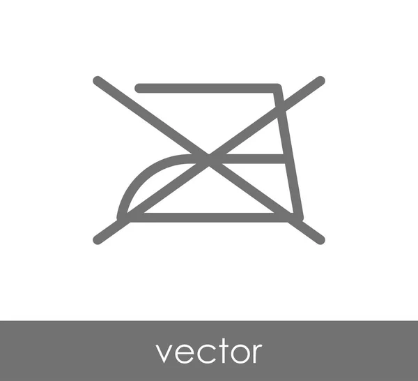 Иконка железа — стоковый вектор