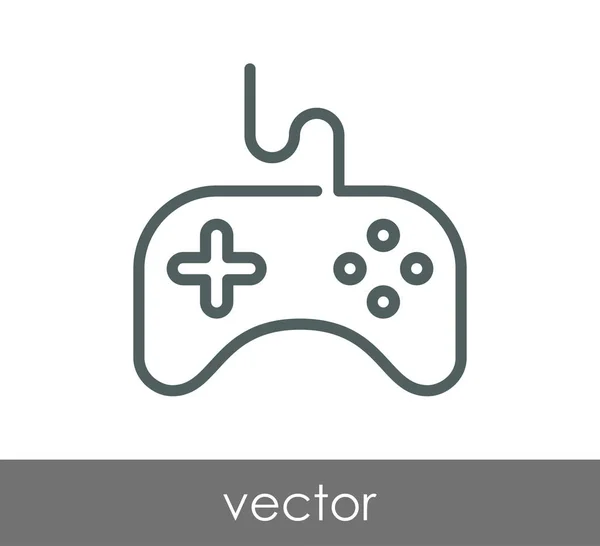 Joystick ícone web — Vetor de Stock