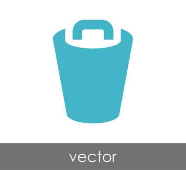 çöp kutusu simgesini