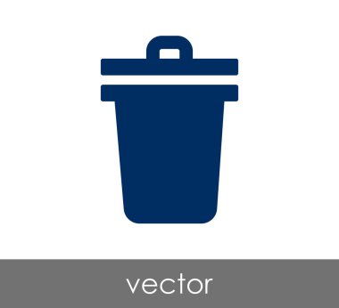 çöp kutusu simgesini