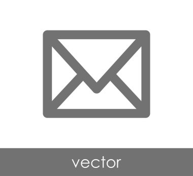 zarf simgesi illüstrasyon 