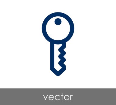 Anahtar ikonu tasarımı