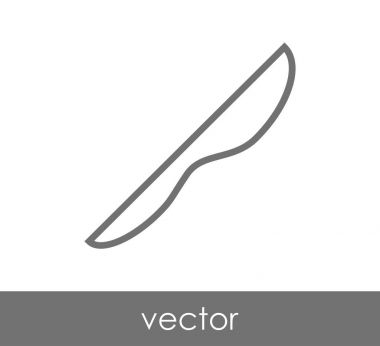 bıçak simgesi tasarım  