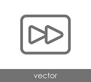 Hızlı ileri simgesi