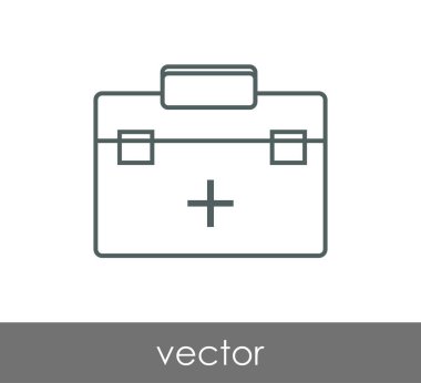 İlk yardım çantası simgesi