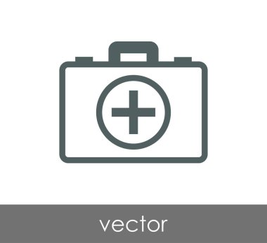 İlk yardım çantası simgesi