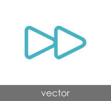 Hızlı ileri simgesi