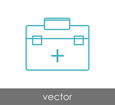 İlk yardım çantası simgesi