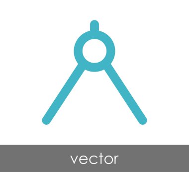 드로잉 나침반 아이콘