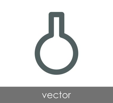 Şişesi düz simgesi