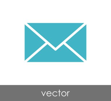 zarf simgesi illüstrasyon 