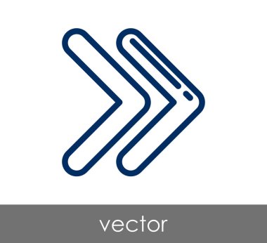 Hızlı ileri simgesi