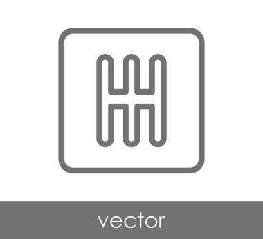 Araba vites kutusu simgesi