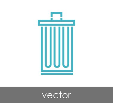 çöp kutusu simgesini