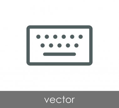 klavye simgesini tasarımını