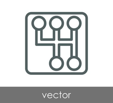 Araba vites kutusu simgesi