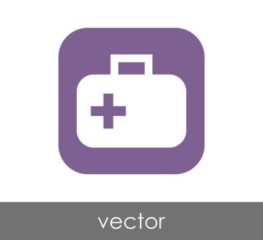 İlk yardım çantası simgesi