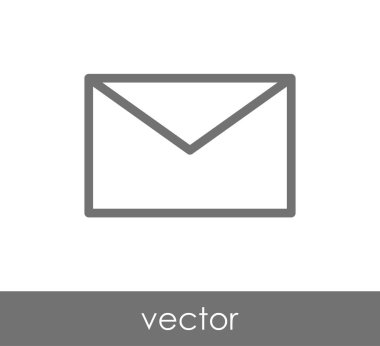 zarf simgesi illüstrasyon 