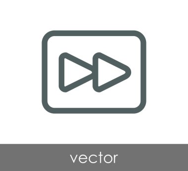 Hızlı ileri simgesi