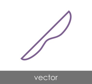 bıçak simgesi tasarım  