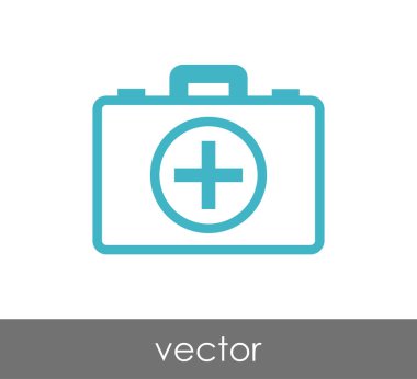 İlk yardım çantası simgesi