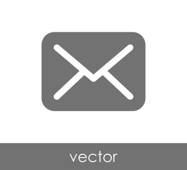 zarf simgesi illüstrasyon 