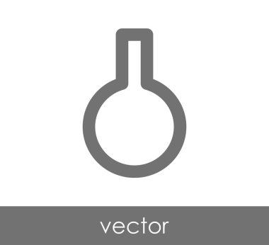 Şişesi düz simgesi