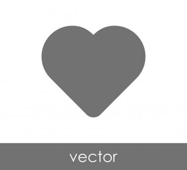 basit kalp simgesi