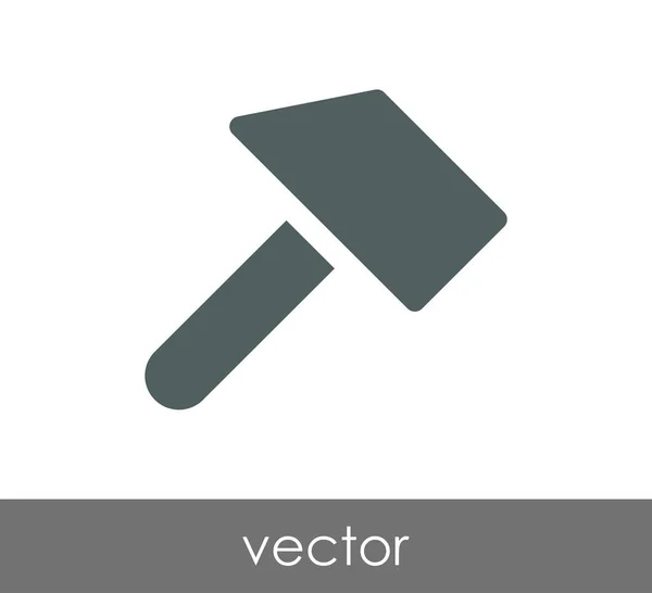 Auction hammer icon — Stock Vector