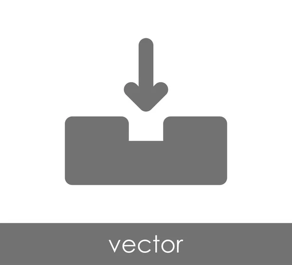 Icono de archivo ilustración — Vector de stock