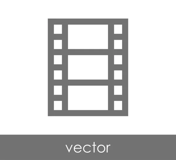 Design de ícone de filme — Vetor de Stock