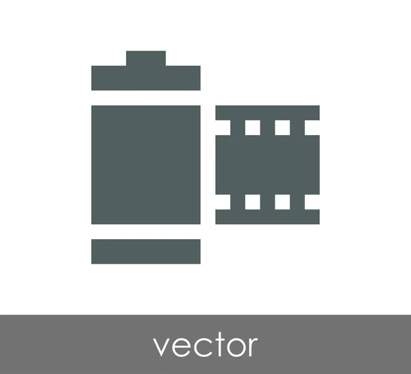 Diseño del icono de la película — Vector de stock