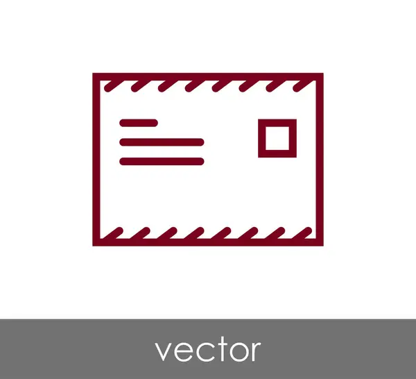 Illustration Umschlag-Symbol — Stockvektor