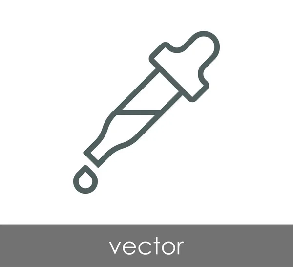 Dropper web icon — Stock Vector